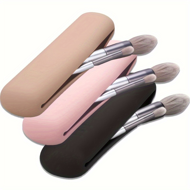 Beauty Queen Makeup - Travel Makeup Brush Holder,Silicon Trendy And