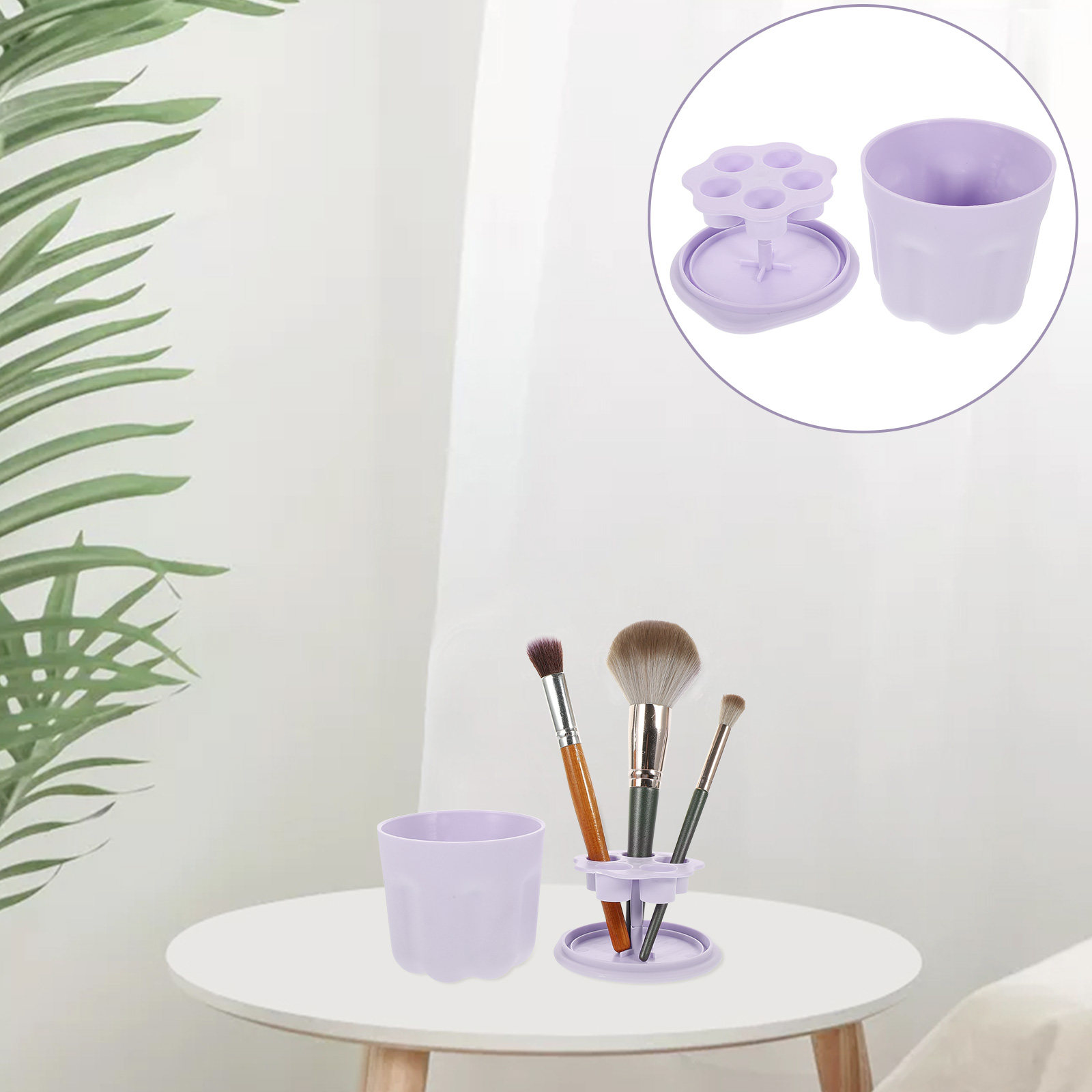 Beauty Makeup Kit - 1Set Makeup Brush Cleaning Box Simple
