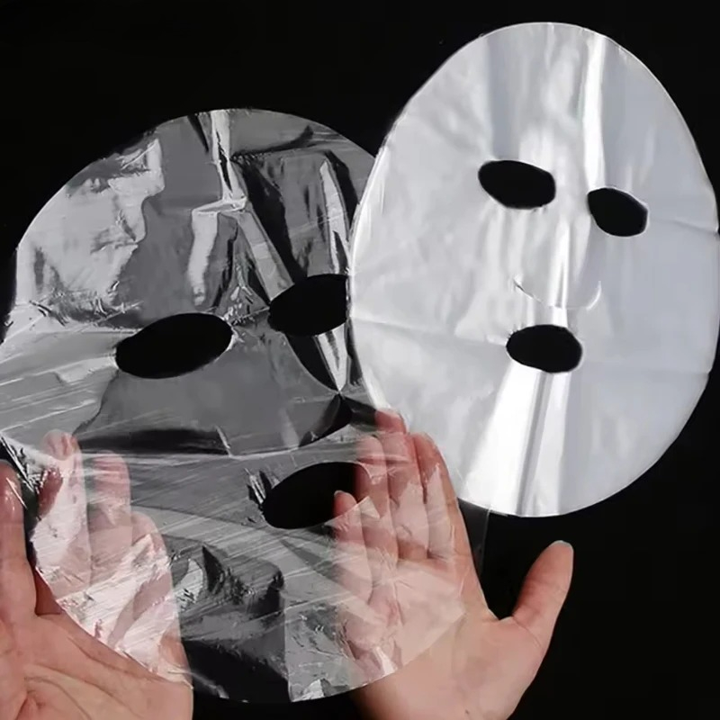 Beauty And Makeup Quotes - 100-500pcs Disposable Plastic Film Full Face