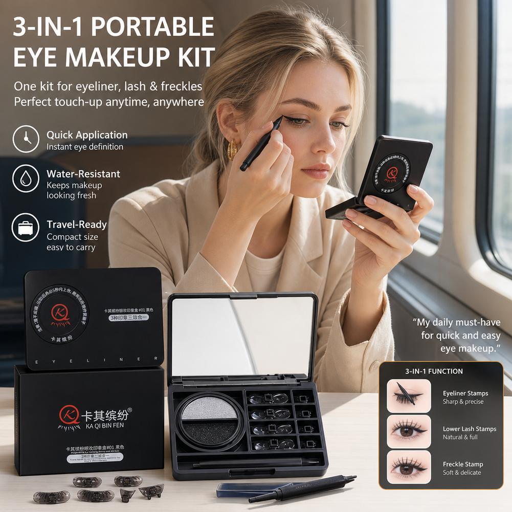 Waterproof 3 in1 Eyeliner Eyes - Beauty Mark Makeup recension och pris