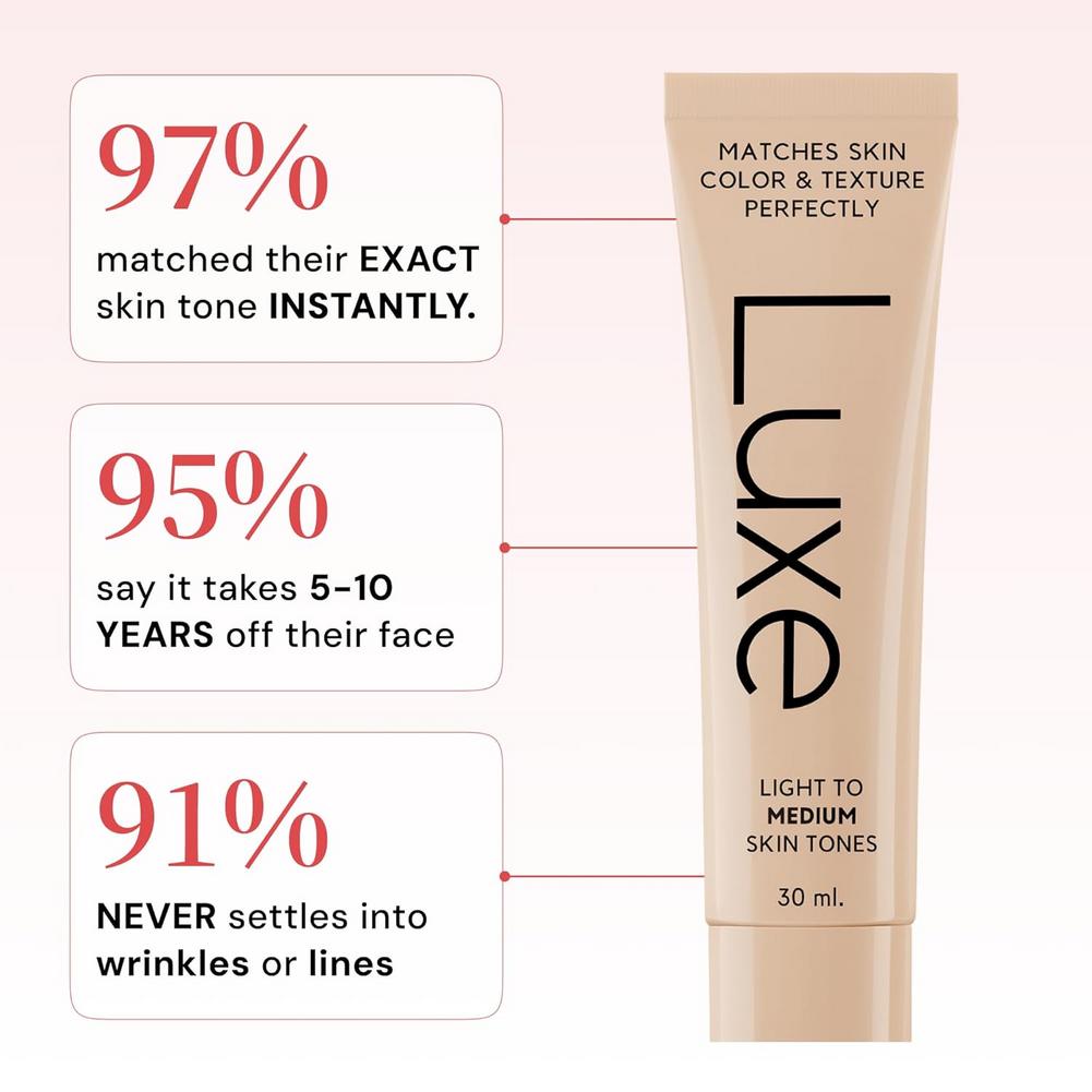 LUXE Smart Shade Adapting Liqu - Beauty Luxe Makeup recension och pris