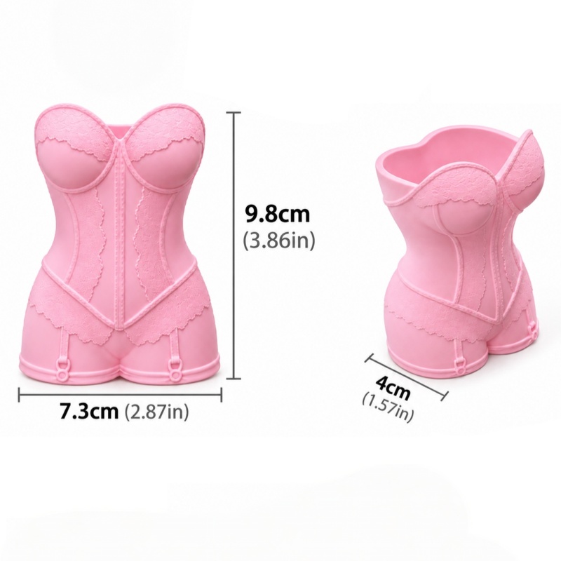 Exclusive Pink Waist-Shaped St - Beauty Makeup Stores recension och pris