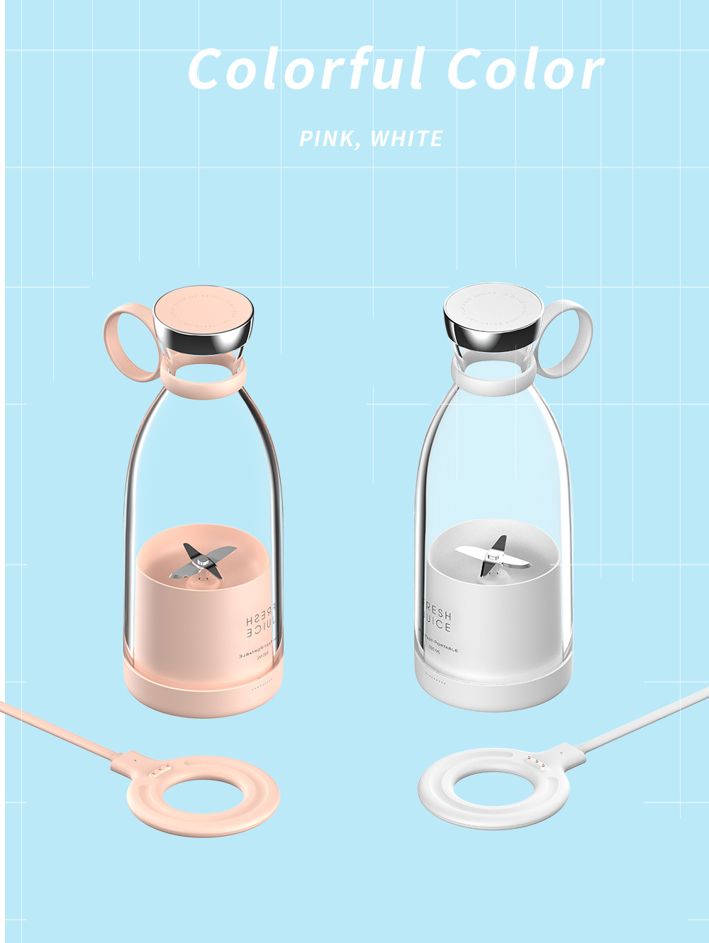 usb Charger for portable juice - Beauty Queen Makeup recension och pris