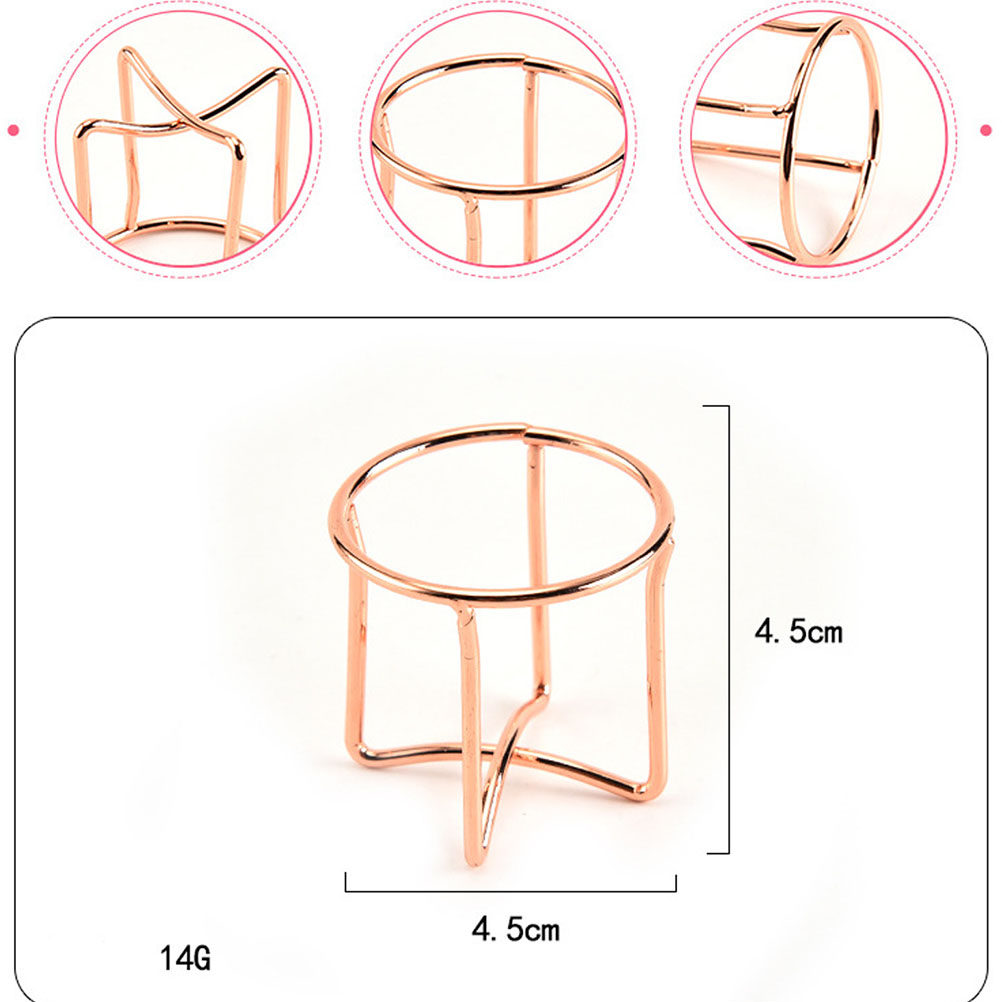 2Pcs Rose Gold Cross Shape Mak - Beauty Makeup Stores recension och pris