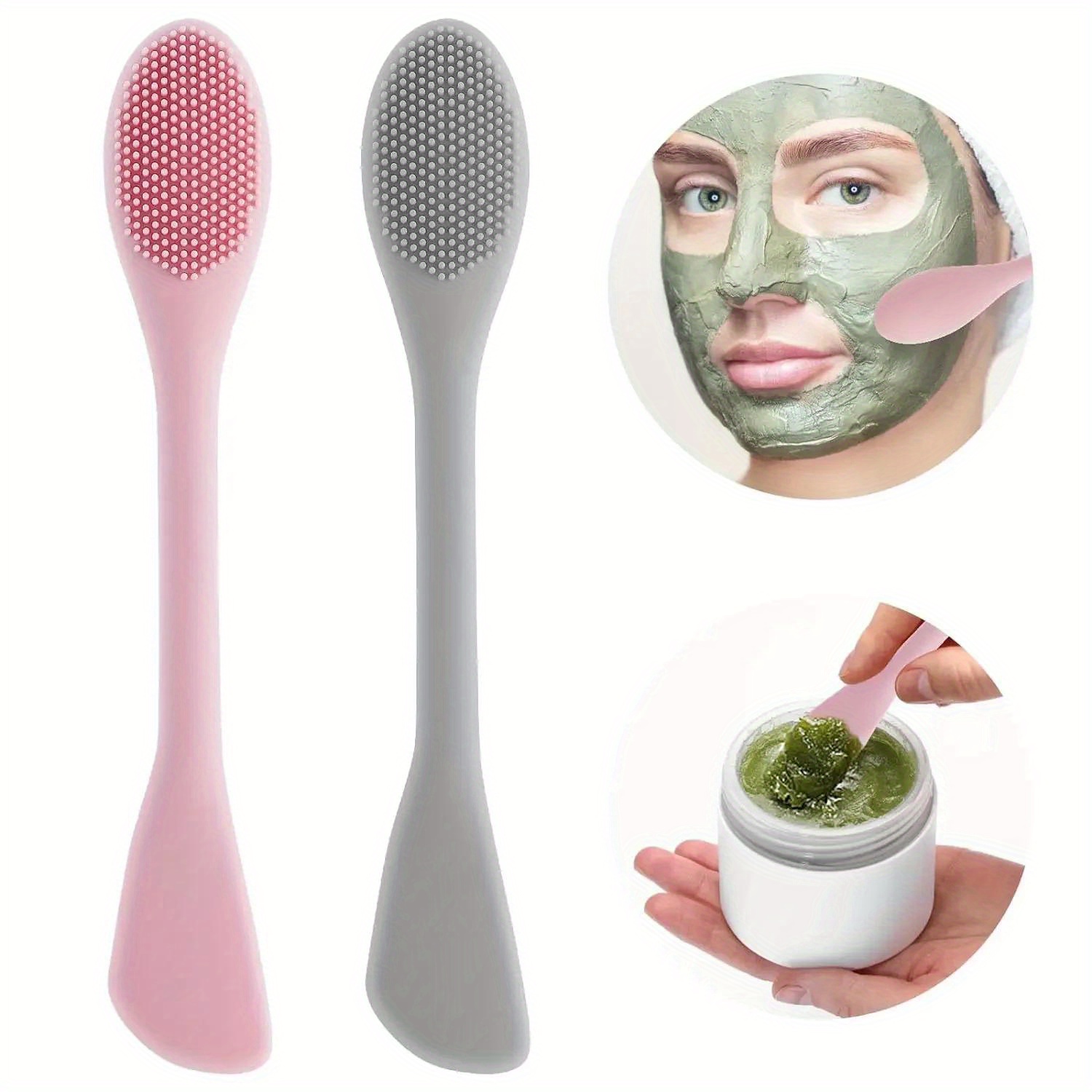 Double Head Facial Mask Brush  - Beauty Queen Makeup recension och pris