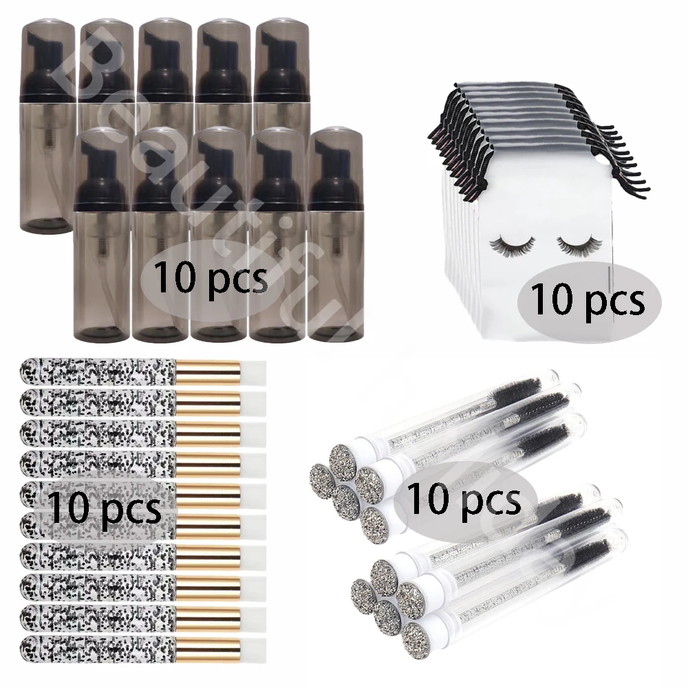 40Pcs/Set Foam Bottle Brush 60 - Beauty Makeup Kit recension och pris