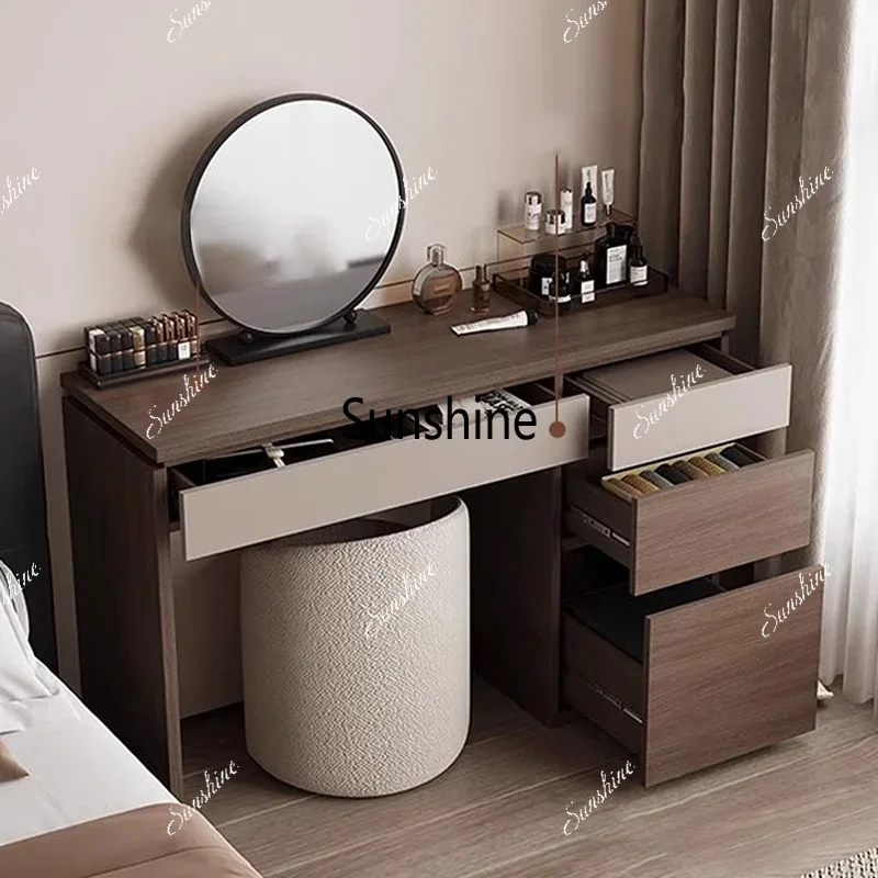 Wood Shelf Vanity Table Modern - Makeup Beauty Lounge recension och pris