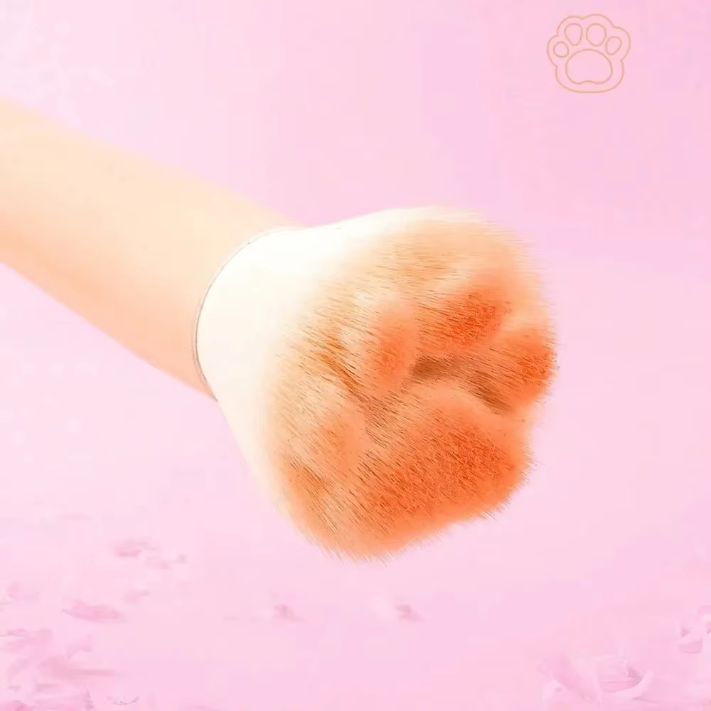 1Pc Cat Paw Blush Brush with S - Beauty Queen Makeup recension och pris