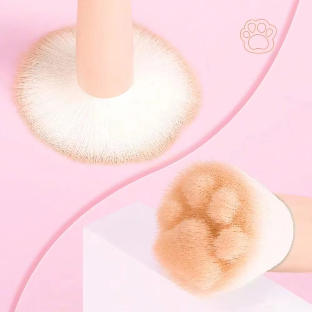 1Pc Cat Paw Blush Brush with S - Beauty Queen Makeup recension och pris