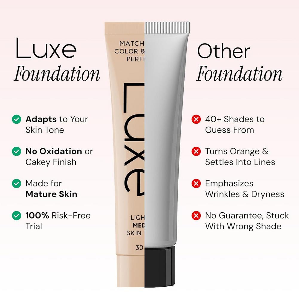 LUXE Smart Shade Adapting Liqu - Beauty Luxe Makeup recension och pris