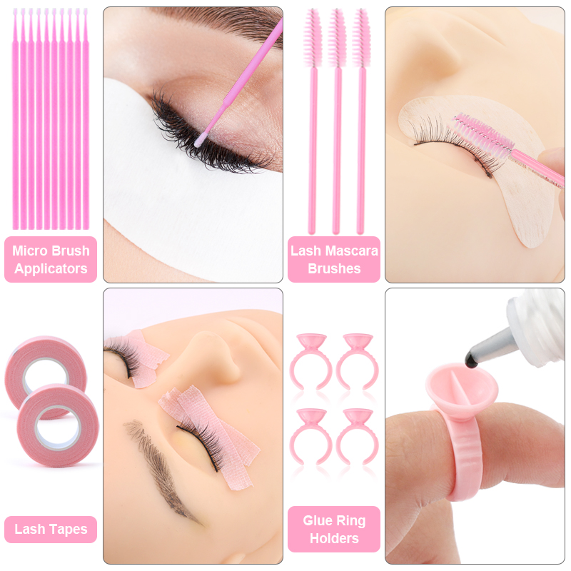 268PCS Eyelash Extensions Brus - Beauty Makeup Kit recension och pris