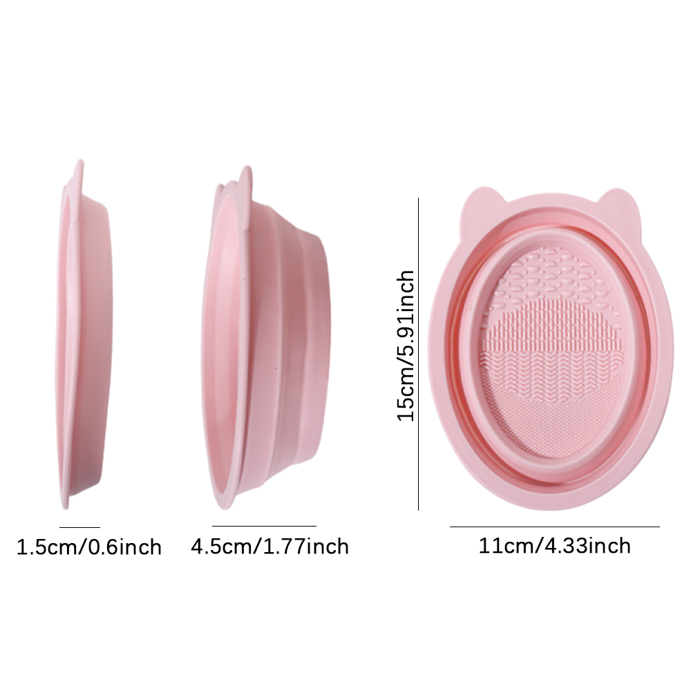Collapsible Silicone Makeup Br - Beauty And Makeup Quotes recension och pris