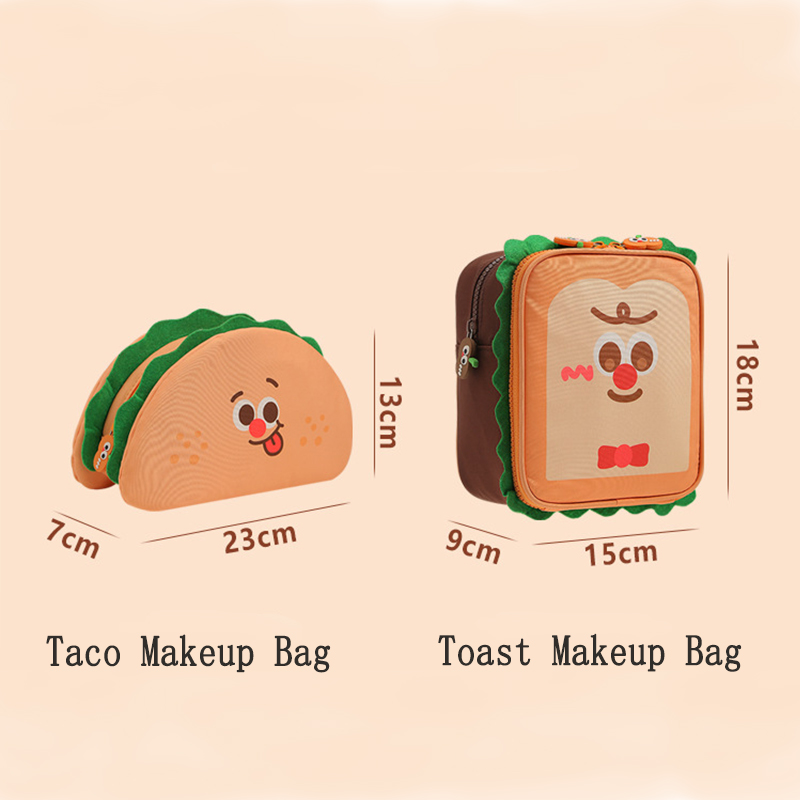 Taco and Toast-Shaped Makeup B - Beauty Makeup Stores recension och pris