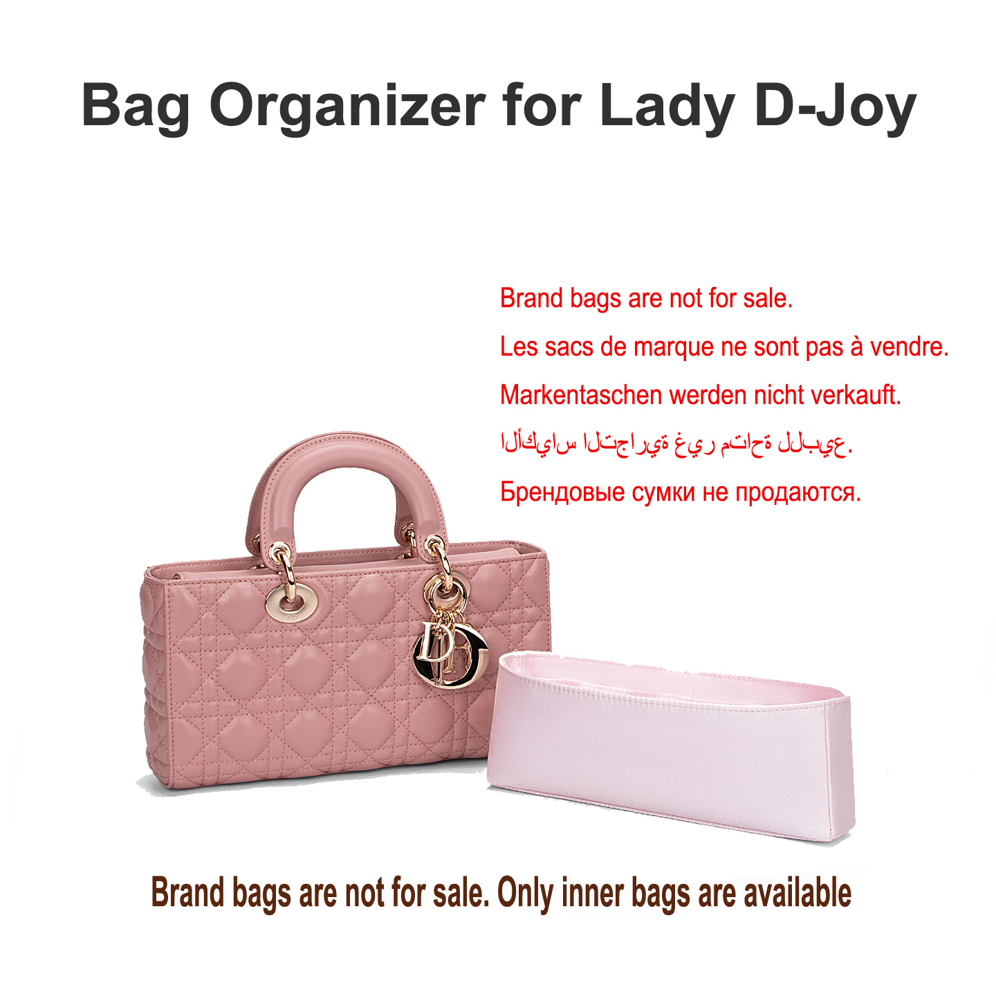 Bag Organizer for Dior Lady D- - Beauty Makeup Dior recension och pris