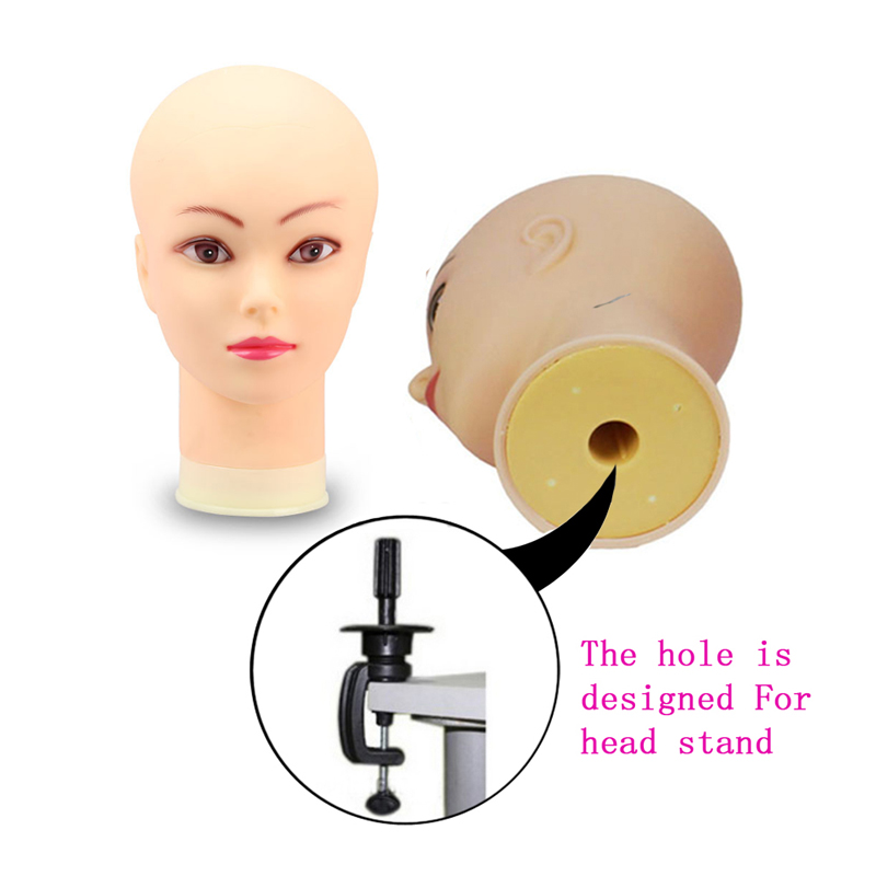 Soft Bald Wig Practice Mannequ - Beauty Makeup Stores recension och pris