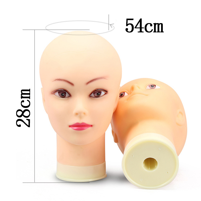 Soft Bald Wig Practice Mannequ - Beauty Makeup Stores recension och pris