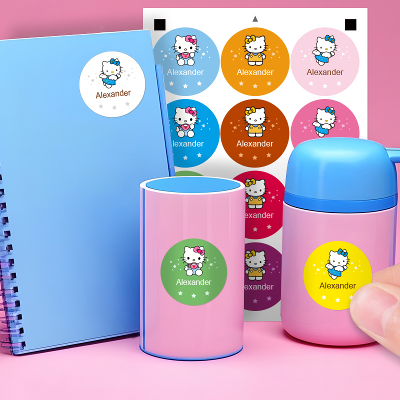 Custom Hello Kitty Name Sticke - Beauty And Makeup Quotes recension och pris