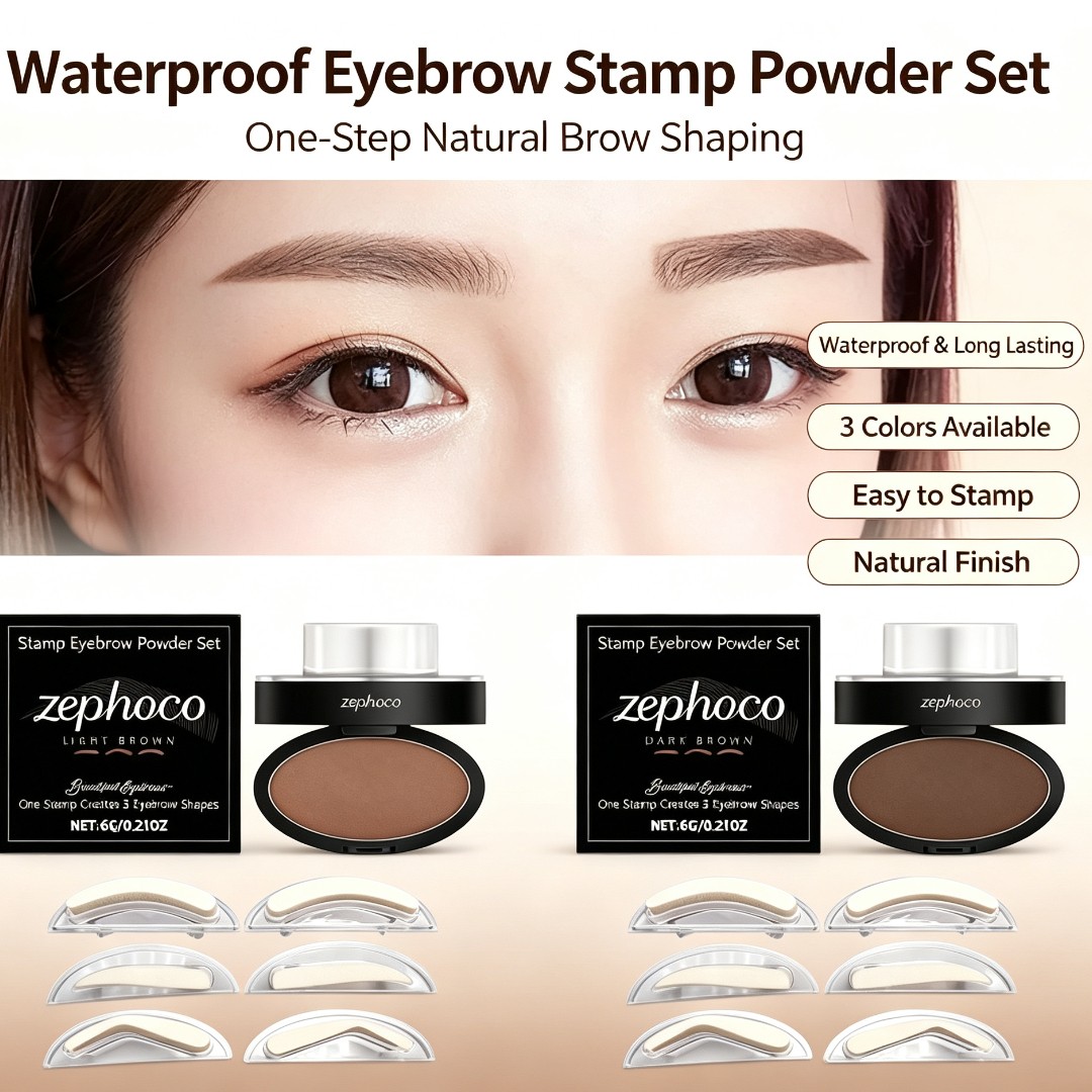 Waterproof Eyebrow Powder Stam - Beauty Mark Makeup recension och pris