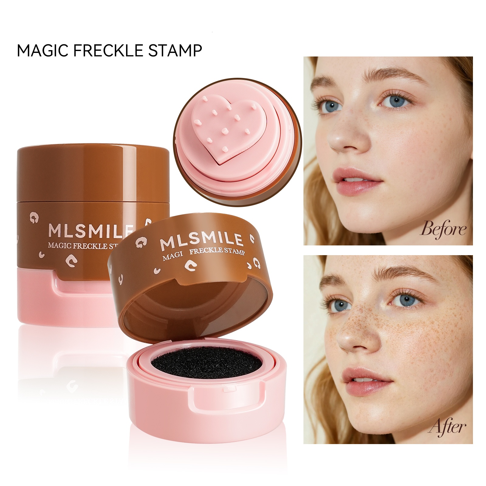 Heart Silicone Faux Freckle St - Beauty Mark Makeup recension och pris