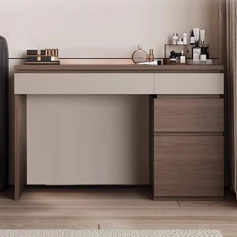 Wood Shelf Vanity Table Modern - Makeup Beauty Lounge recension och pris