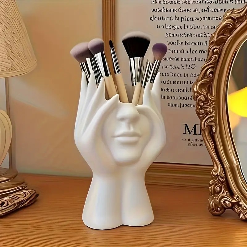 Face Shape Makeup Brush Holder - Beauty Queen Makeup recension och pris